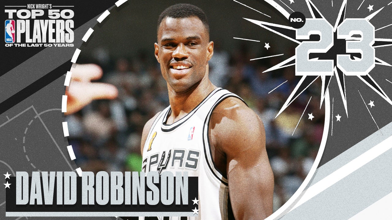 Top 50 NBA players from last 50 years: David Robinson ranks No. 23